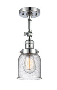 Franklin Semi-Flush Mount Satin Nickel