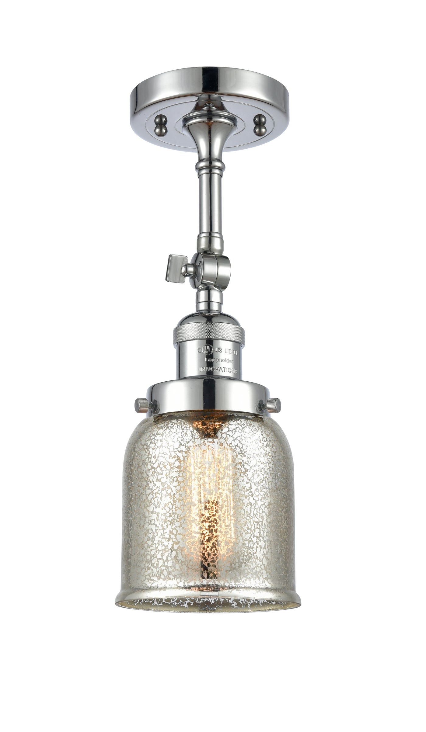 Franklin Semi-Flush Mount Brushed Satin Nickel