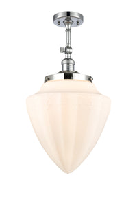 Franklin Semi-Flush Mount Brushed Nickel