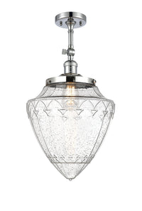 Franklin Semi-Flush Mount Brushed Nickel