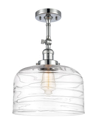 Franklin Semi-Flush Mount Brushed Nickel