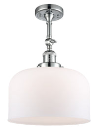 Franklin Semi-Flush Mount Brushed Nickel