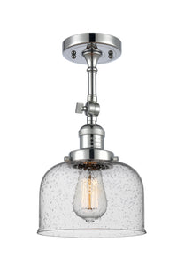 Franklin Semi-Flush Mount Brushed Satin Nickel
