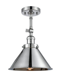Franklin Semi-Flush Mount Brushed Satin Nickel