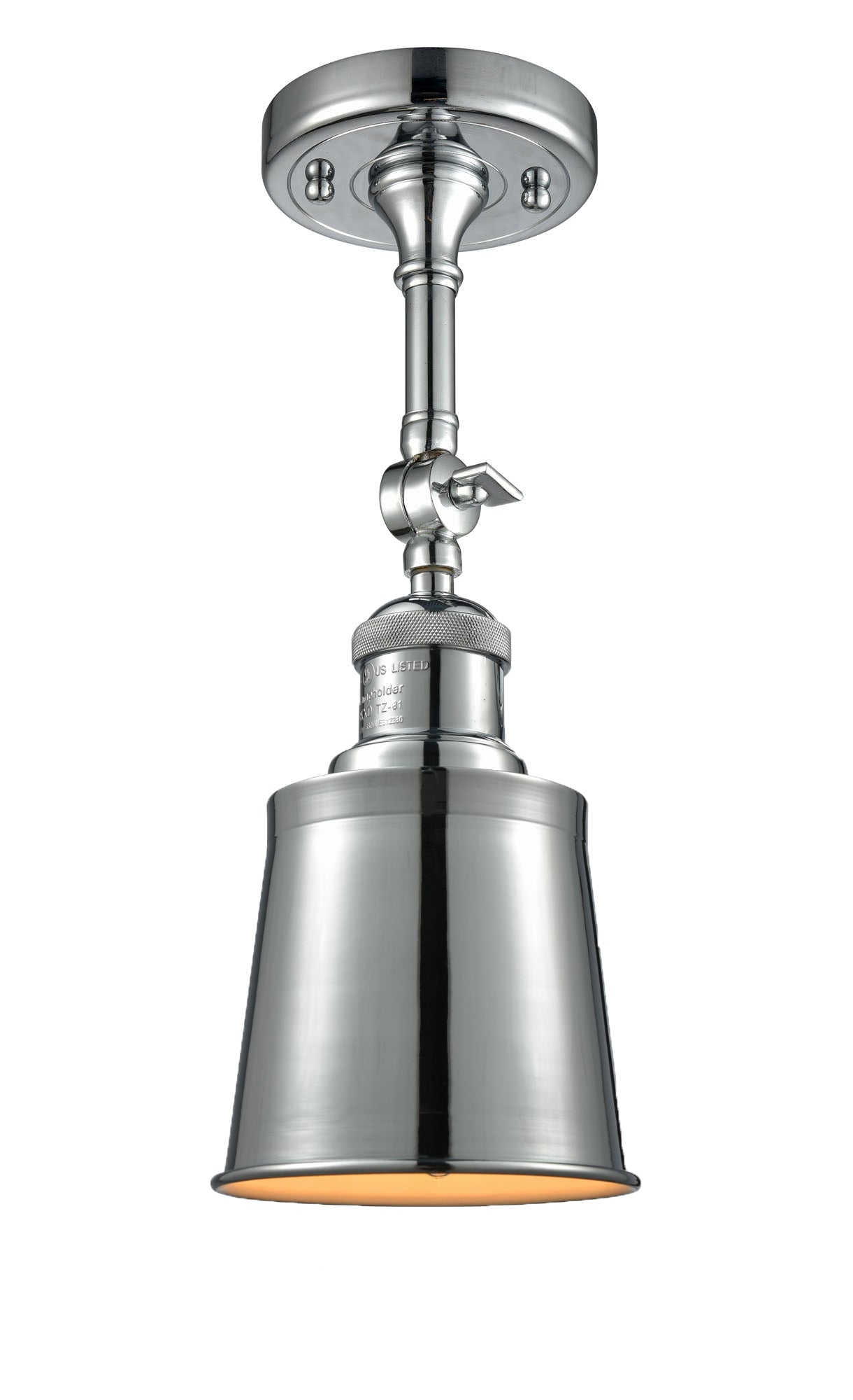 Franklin Semi-Flush Mount Brushed Satin Nickel