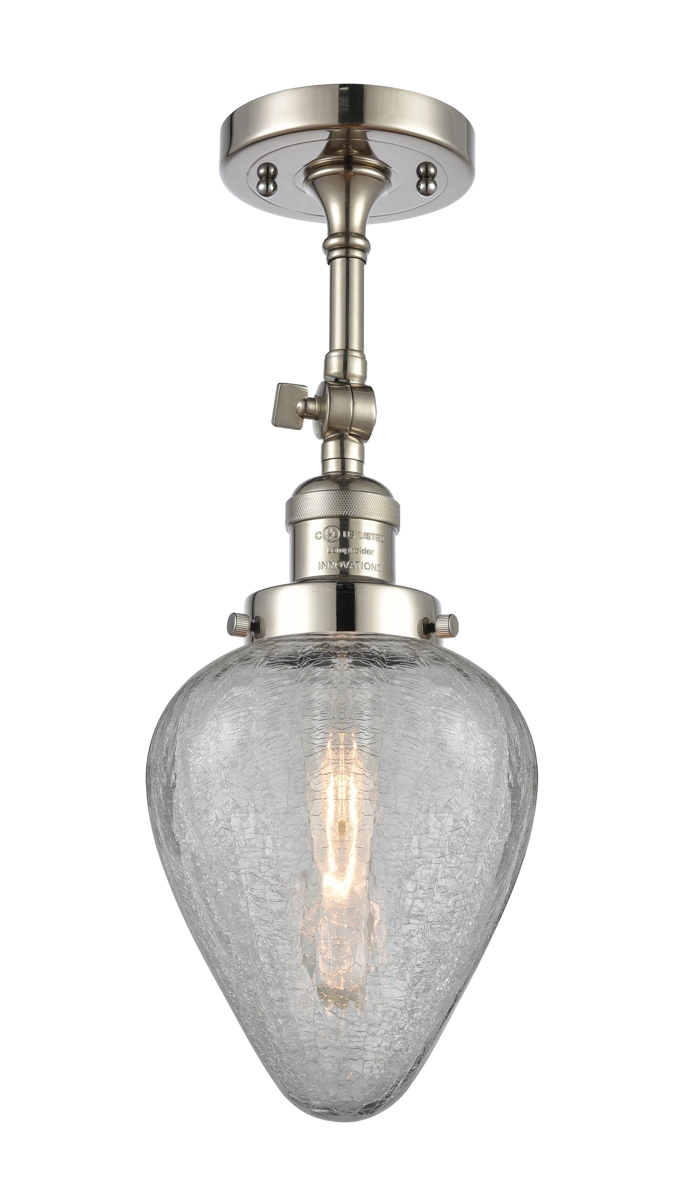 Franklin Semi-Flush Mount Brushed Satin Nickel
