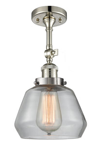 Franklin Semi-Flush Mount Brushed Satin Nickel