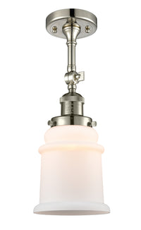 Franklin Semi-Flush Mount Brushed Nickel