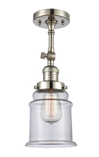 Franklin Semi-Flush Mount Brushed Nickel