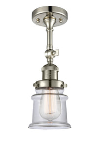 Franklin Semi-Flush Mount Brushed Nickel