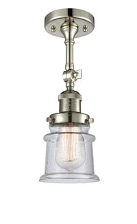 Franklin Semi-Flush Mount Brushed Nickel