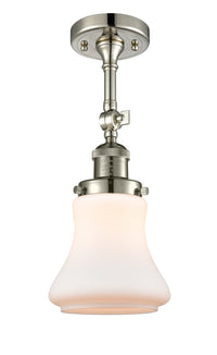 Franklin Semi-Flush Mount Brushed Nickel