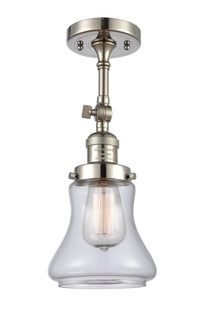 Franklin Semi-Flush Mount Brushed Nickel