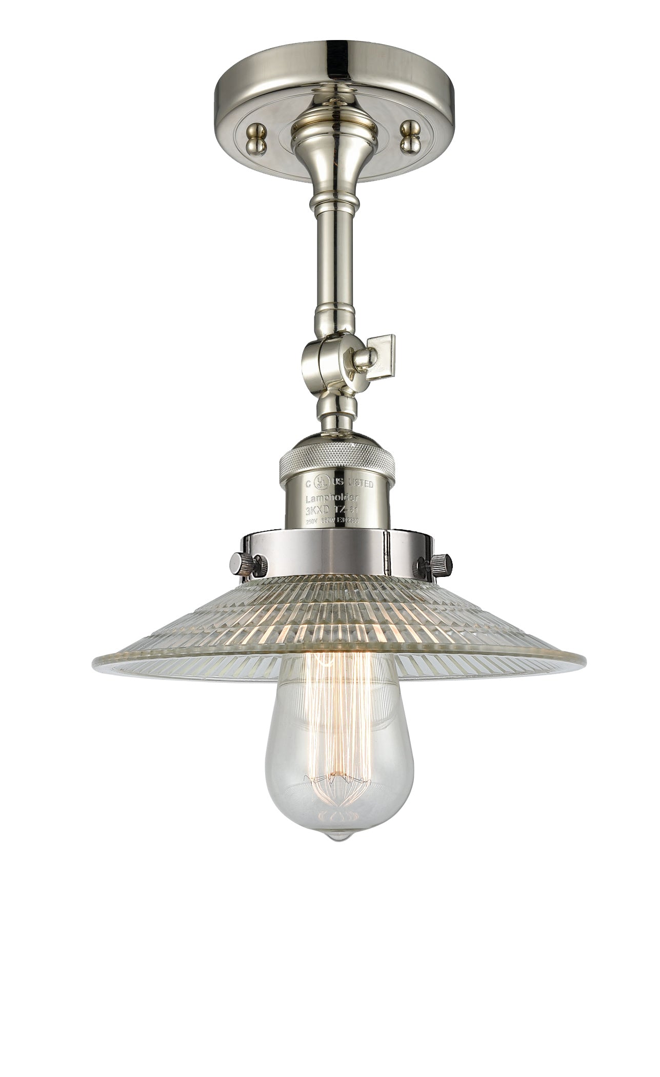Franklin Restoration Semi-Flush Mount Matte White
