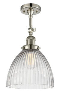 Franklin Semi-Flush Mount Brushed Nickel