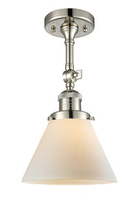 Franklin Semi-Flush Mount Brushed Nickel