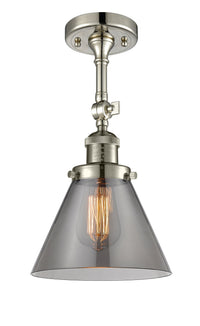 Franklin Semi-Flush Mount Brushed Satin Nickel