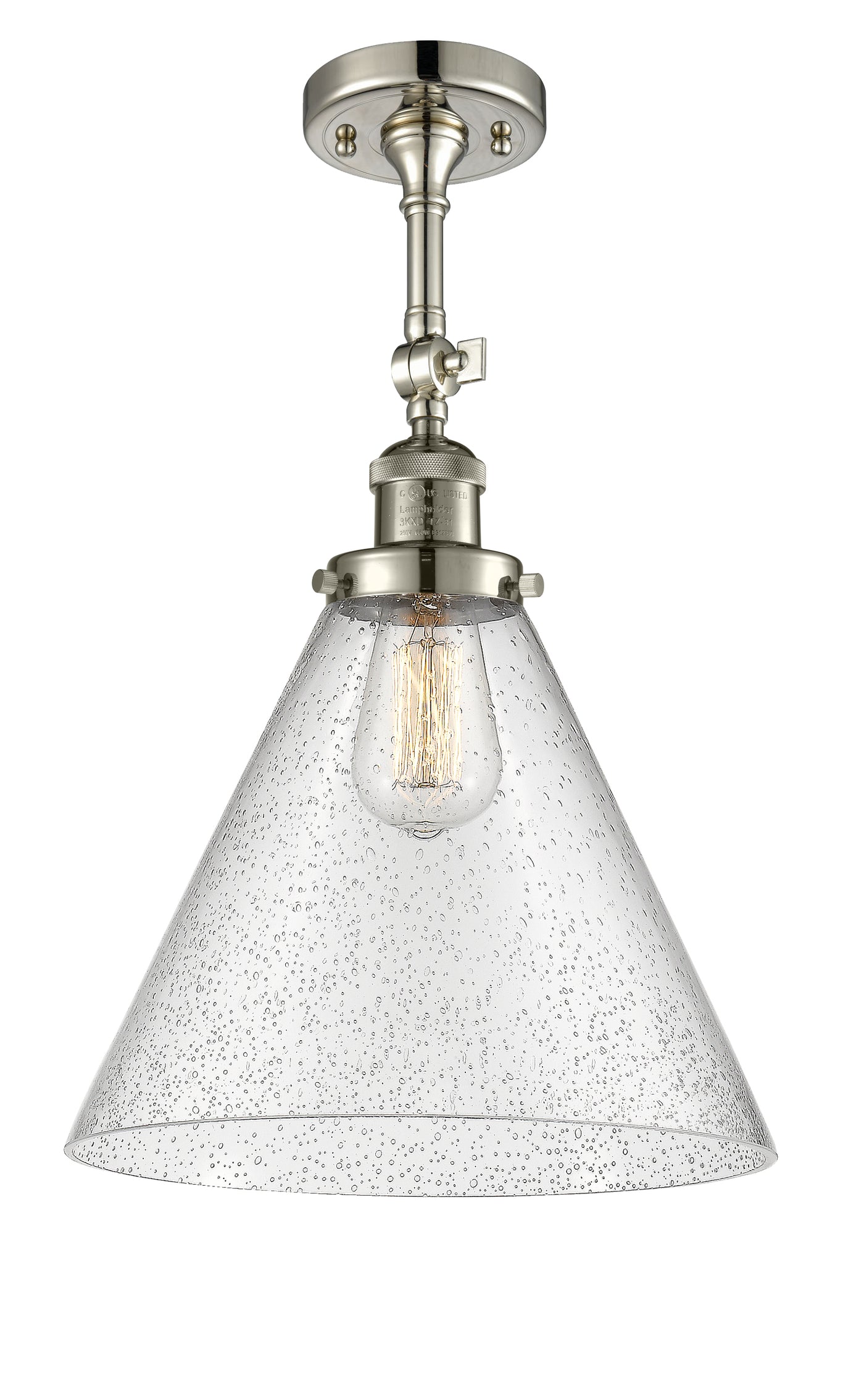 Franklin Semi-Flush Mount Seedy Shade