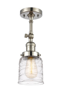Franklin Semi-Flush Mount Brushed Satin Nickel