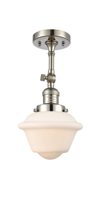 Franklin Semi-Flush Mount Brushed Nickel
