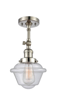 Franklin Semi-Flush Mount Brushed Nickel
