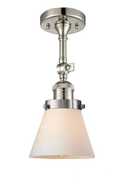 Franklin Semi-Flush Mount Seedy Glass Satin