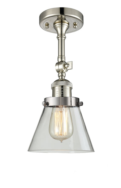Franklin Semi-Flush Mount Seedy Glass Satin