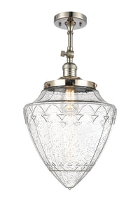 Franklin Semi-Flush Mount Brushed Nickel