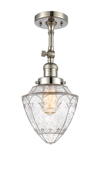 Franklin Semi-Flush Mount Brushed Satin Nickel