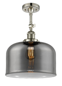 Franklin Semi-Flush Mount Brushed Nickel