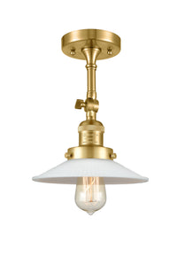 Franklin Restoration Semi-Flush Mount Matte White