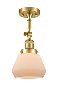 Franklin Semi-Flush Mount Brushed Nickel Steel