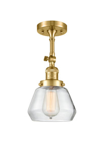Franklin Semi-Flush Mount Brushed Nickel Steel