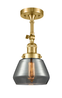 Franklin Semi-Flush Mount Brushed Satin Nickel