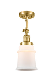Franklin Semi-Flush Mount Brushed Nickel