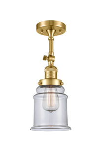 Franklin Semi-Flush Mount Brushed Nickel