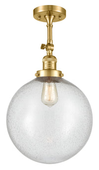 Franklin Semi-Flush Mount Brushed Satin Nickel