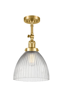 Franklin Semi-Flush Mount Brushed Nickel