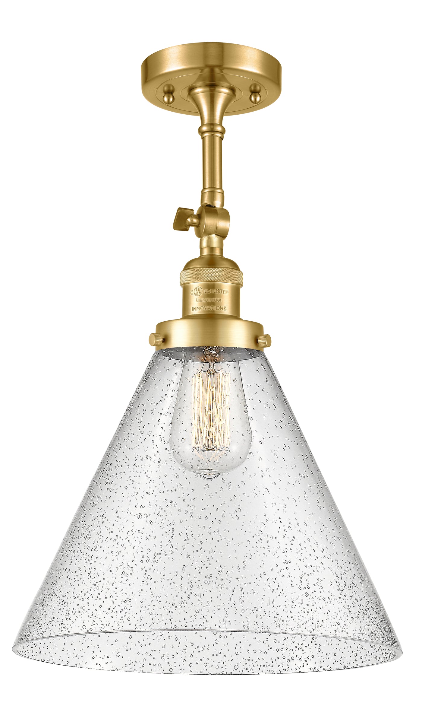 Franklin Semi-Flush Mount Seedy Shade