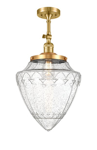 Franklin Semi-Flush Mount Brushed Nickel