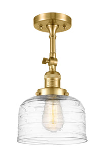 Franklin Semi-Flush Mount Brushed Satin Nickel