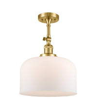 Franklin Semi-Flush Mount Brushed Nickel