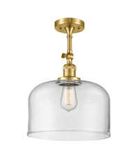 Franklin Semi-Flush Mount Brushed Nickel
