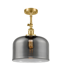Franklin Semi-Flush Mount Brushed Nickel