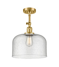 Franklin Semi-Flush Mount Brushed Nickel