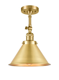 Franklin Semi-Flush Mount Brushed Satin Nickel
