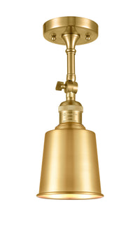 Franklin Semi-Flush Mount Brushed Nickel