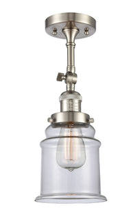 Franklin Semi-Flush Mount Brushed Nickel