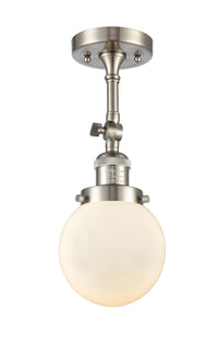 Franklin Semi-Flush Mount Brushed Satin Nickel