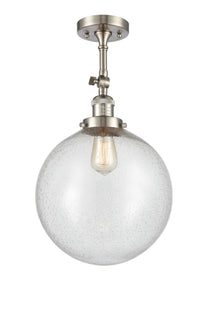 Franklin Semi-Flush Mount Brushed Satin Nickel